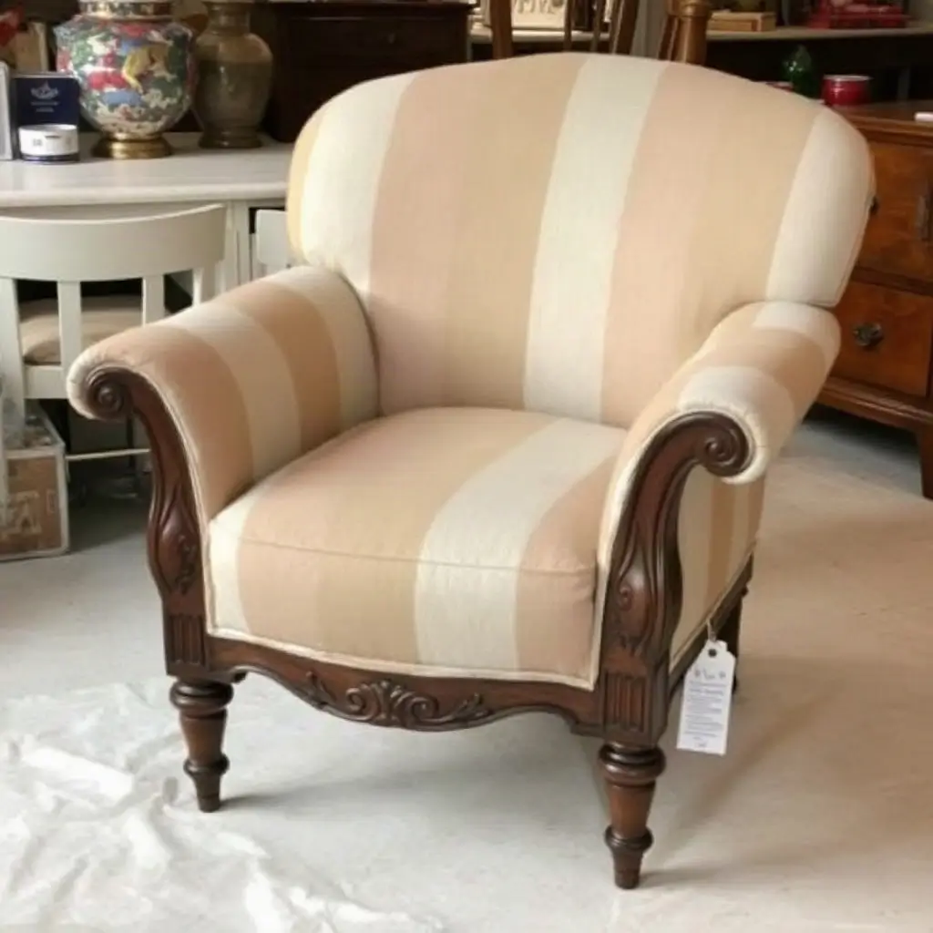 High quality sofa and chair upholstery fabric restoration