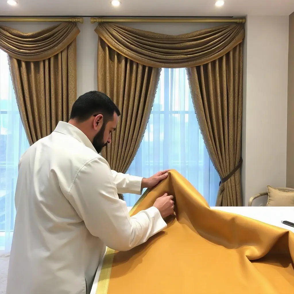 Curtain Making & Installation in Qatar
